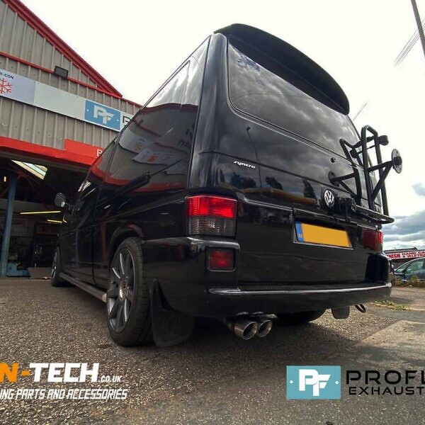 Proflow Custom Built Exhaust For VW Transporter T4 Syncro 4 Wheel Drive Model (4)