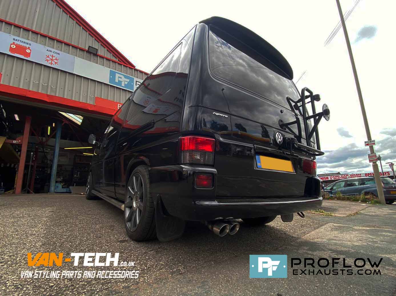 Proflow Custom Built Exhaust For VW Transporter T4 Syncro 4 Wheel Drive Model (4)