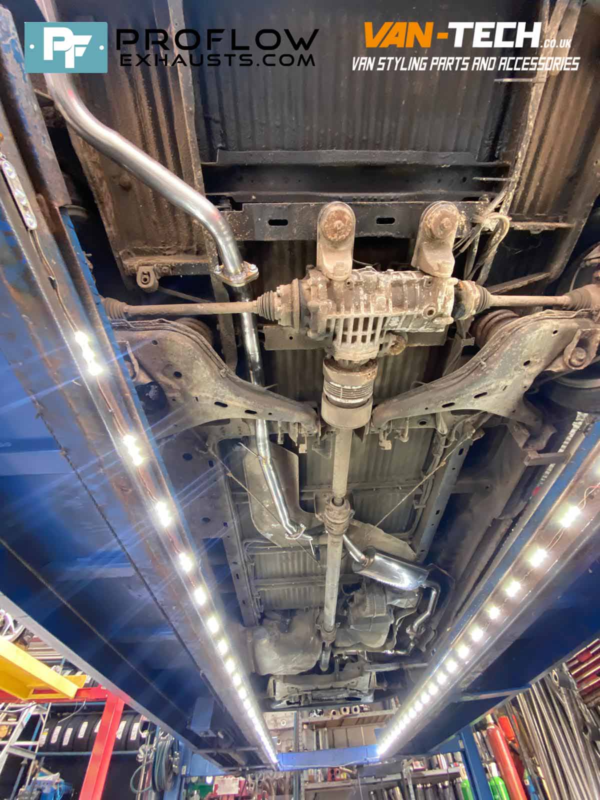 Proflow Custom Built Exhaust For VW Transporter T4 Syncro 4 Wheel Drive