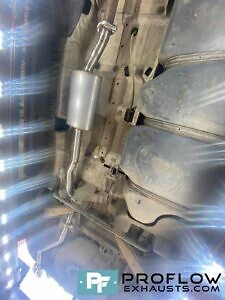 VW Transporter T5 Proflow Custom Exhuast Stainless Steel Single Exit With Twin Tailpipe (3)