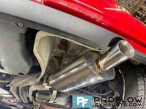 Proflow Exhaust Mini Cooper Custom Built made from Stainless Steel Back Box and Tailpipe