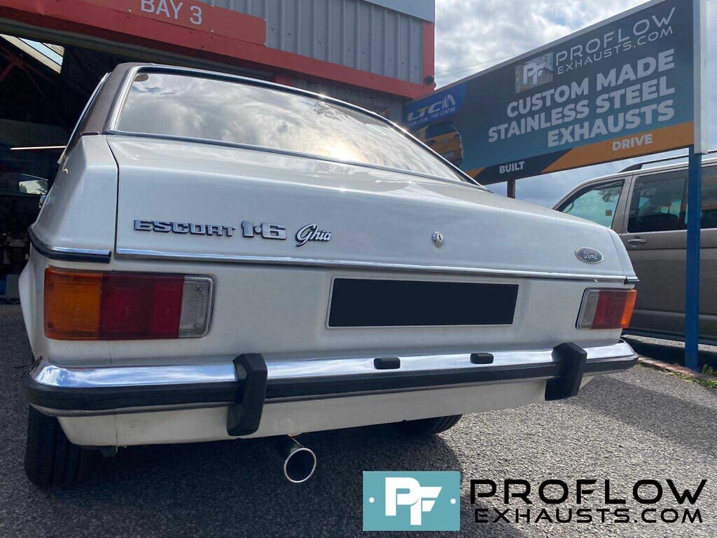 Proflow Ford Escort Mark 2 Custom Built Exhaust Made From Stainless Steel (6)