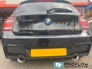 BMW 1 Series Back Box Delete With Dual Exit Exhaust Made From Stainless Steel (4) Copy