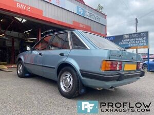 Proflow Custom Built Stainless Steel Exhaust For Ford Escort MK3 (3)