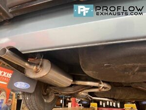 Proflow Custom Built Stainless Steel Exhaust For Ford Escort MK3 (7)