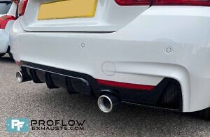 Custom Exhaust BMW 4 Series - Dual Exit Back Box Delete