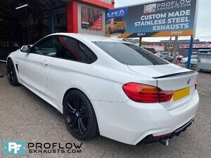 Custom Exhaust BMW 4 Series - Dual Exit Back Box Delete