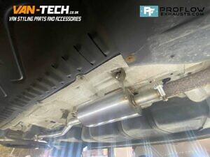 VW Transporter T5 T5.1 Stainless Steel Exhaust D