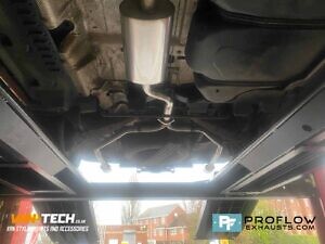 Custom Stainless Steel Exhaust For VW T5.1 Transporter With Dual Exit (5)