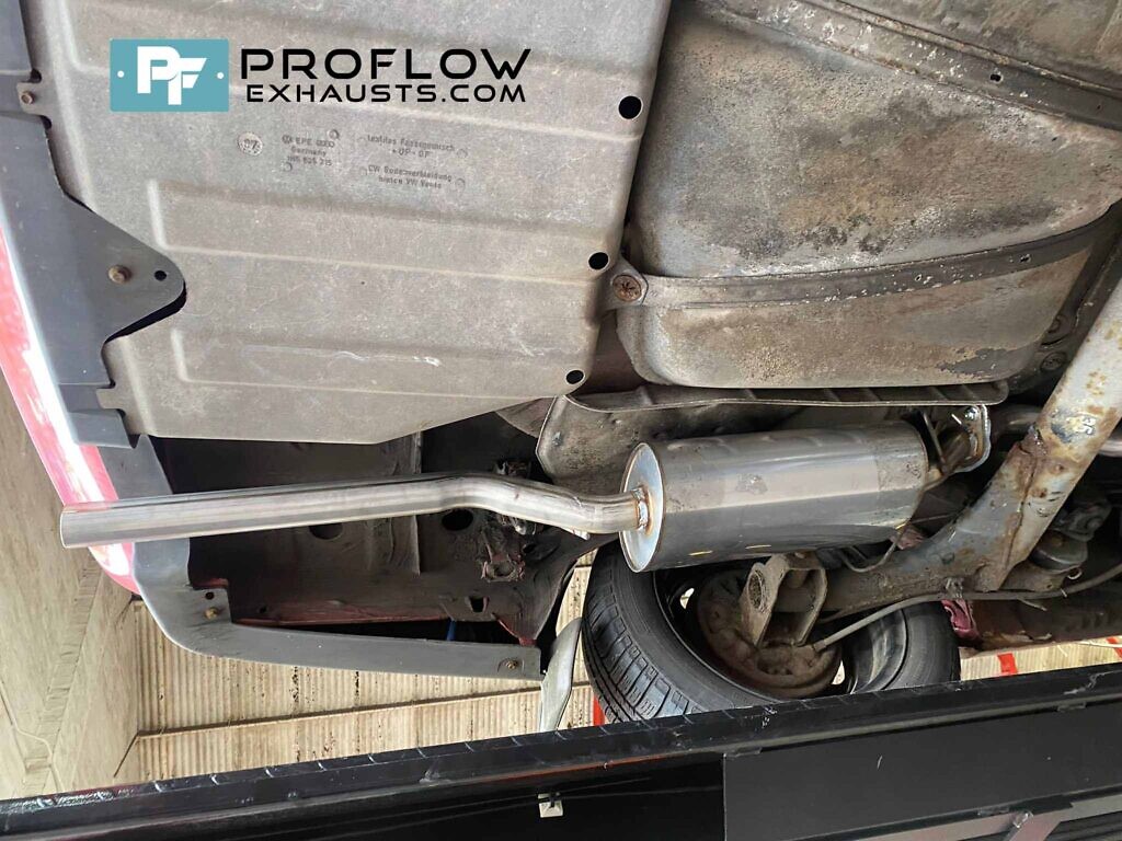 Proflow Exhausts Perfomance Stainless Steel Back Box For VW Vento (4