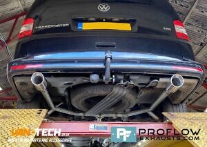 VW Transporter T5.1 Custom Made Stainless Steel Exhaust (6)