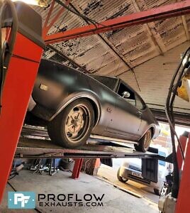 Oldsmobile 442 Side Exhaust 1Proflow Custom Built American Style Dual Side Exit Exhaust Oldsmobile 4 4 2 Car (4)
