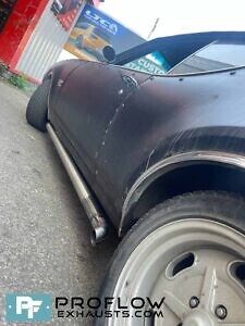 Oldsmobile 442 Side Exhaust 1Proflow Custom Built American Style Dual Side Exit Exhaust Oldsmobile 4 4 2 Car (8)