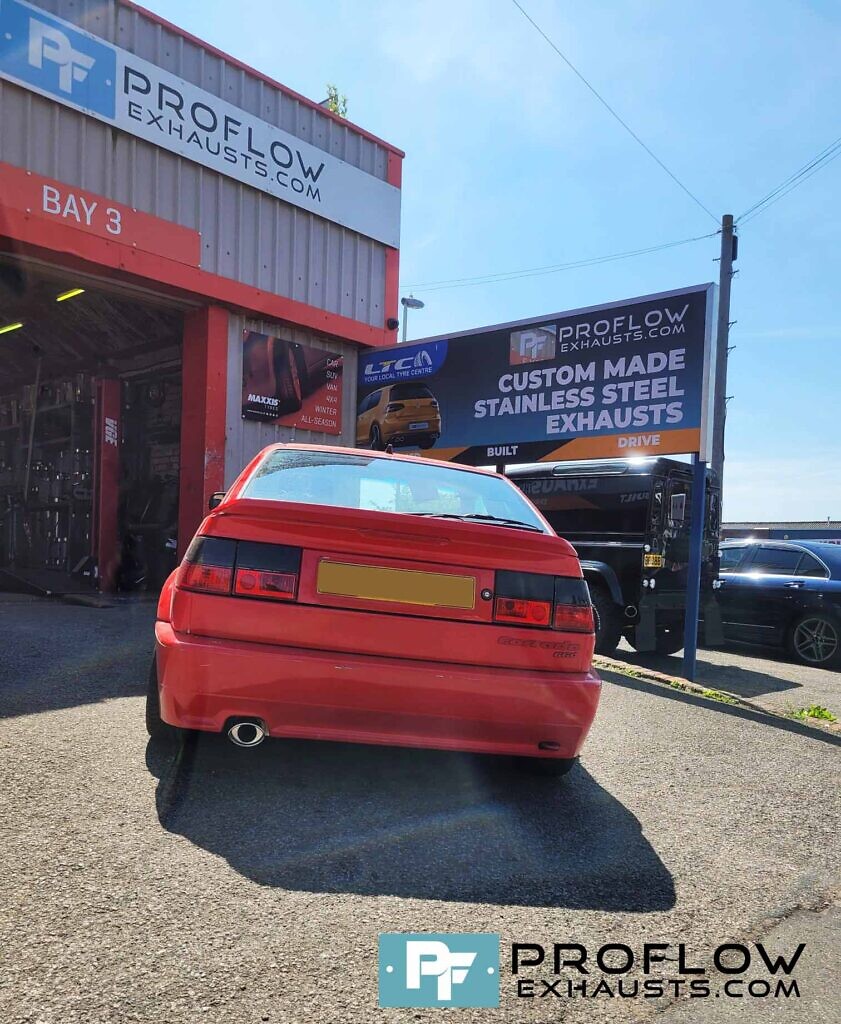 VW CORRADO PROFLOW EXHAUSTS STAINLESS STEEL BACK BOX 3