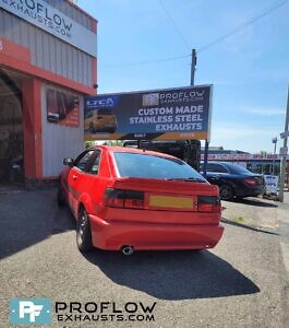 VW CORRADO PROFLOW EXHAUSTS STAINLESS STEEL BACK BOX 4