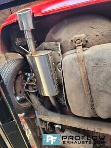 VW CORRADO PROFLOW EXHAUSTS STAINLESS STEEL BACK BOX 5
