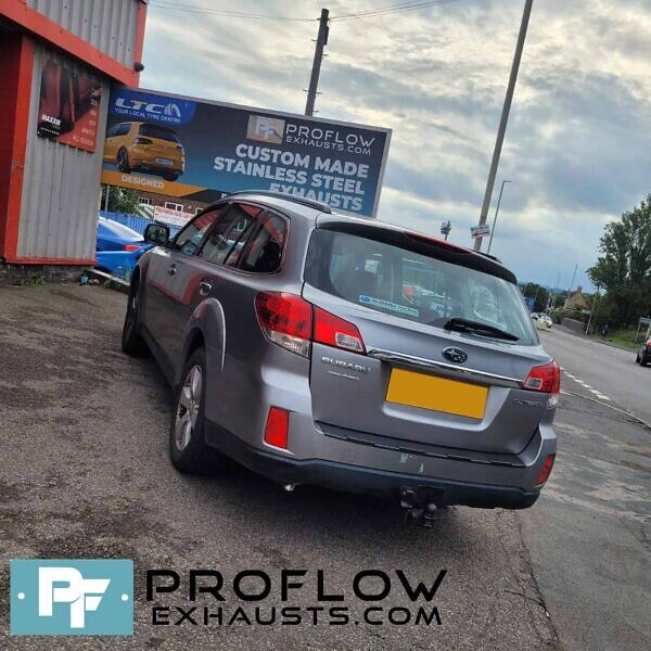 Proflow Custom Stainless Steel Exhaust Cat Back Subaru AWD Outback (2)