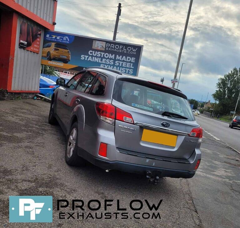 Proflow Custom Stainless Steel Exhaust Cat Back Subaru Outback AWD