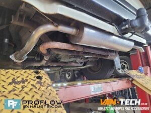 Proflow Exhaust Custom Fabricated Back Box For VW Tran (4)