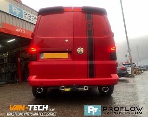 Proflow Custom Built VW Transporter T5.1 T5.1 Exhaust Made From Stainless Steel (3)