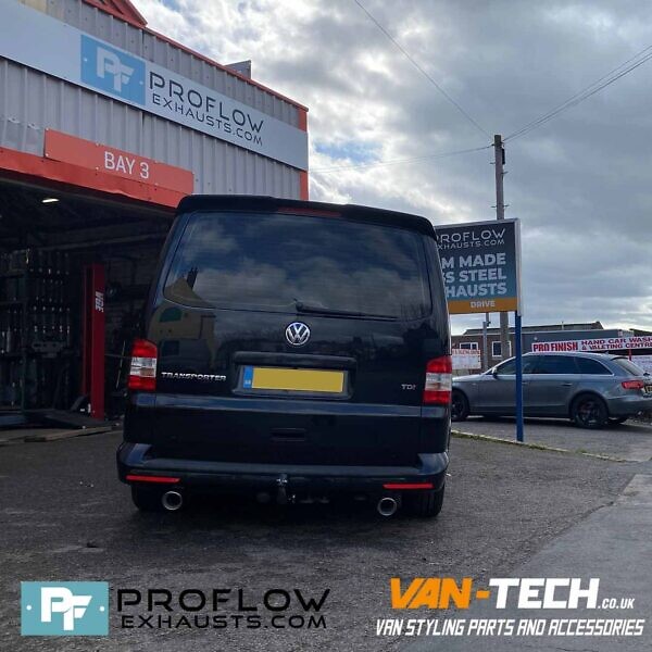 Proflow Custom Built VW Transporter T5.1 T5.1 Exhaust Made From Stainless Steel (4)