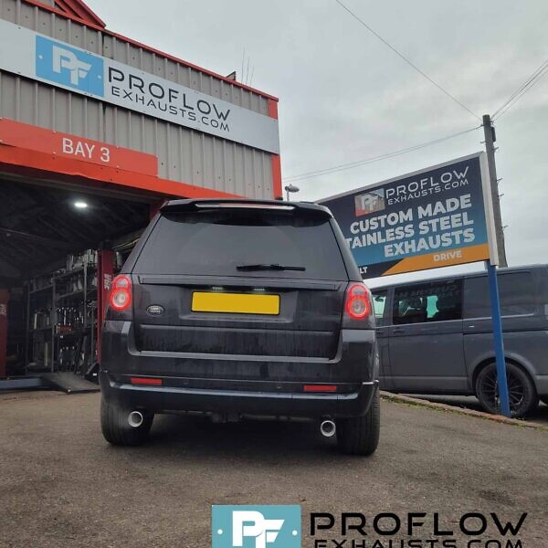 Proflow Freelander Custom Exhaust Stainless Steel Middle And Dual Rear No Boxes (2)