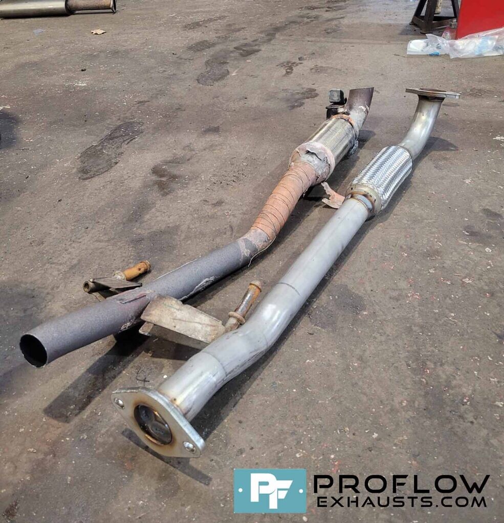 Exhaust Repair Stainless Steel Front Downpipe And Flex exhaust-repair-stainless-steel-front-downpipe-and-flex