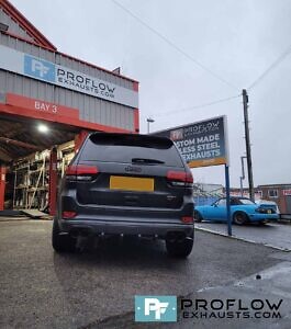 Proflow Custom Exhaust Stainless Steel Dual Exit Dual Back Boxes With Twin Tailpipes For Jeep SRT V8 (3)