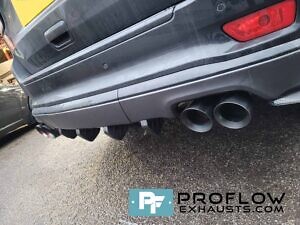 Proflow Custom Exhaust Stainless Steel Dual Exit Dual Back Boxes With Twin Tailpipes For Jeep SRT V8 (7)