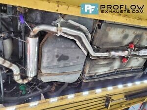 Proflow Custom Built Exhaust For Toyota Celica Front Pipe, Flex, Middle And Rear In 2.5 Stainless Steel (5)