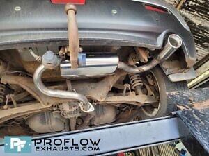 Proflowexhausts Custom Built Stainless Steel Back Box For Mitsubishi ASX3 With TX072 Tailpipe (4)
