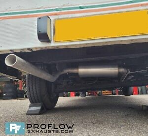 Elddis Campervan Motor Home Custom Exhaust Stainless Steel Downpipe, Middle And Rear (1)