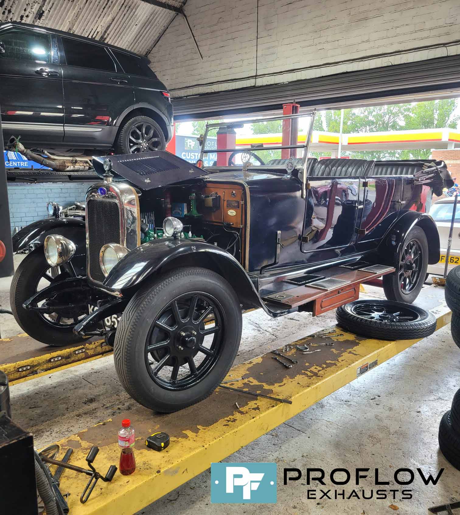 Proflow Exhausts Custom Built Stainless Steel Exhaust System For A Clyno (4)