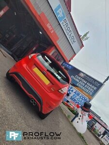 Proflow Exhausts Stainless Steel Back Box With TX036R Tailpipe For Fiesta ST (5)