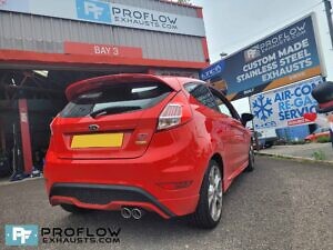 Proflow Exhausts Stainless Steel Back Box With TX036R Tailpipe For Fiesta ST (6)