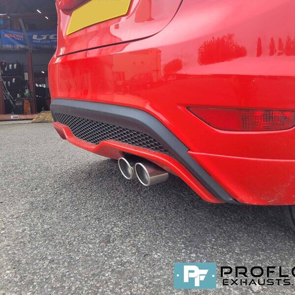 Proflow Exhausts Stainless Steel Back Box With TX036R Tailpipe For Fiesta ST (7)