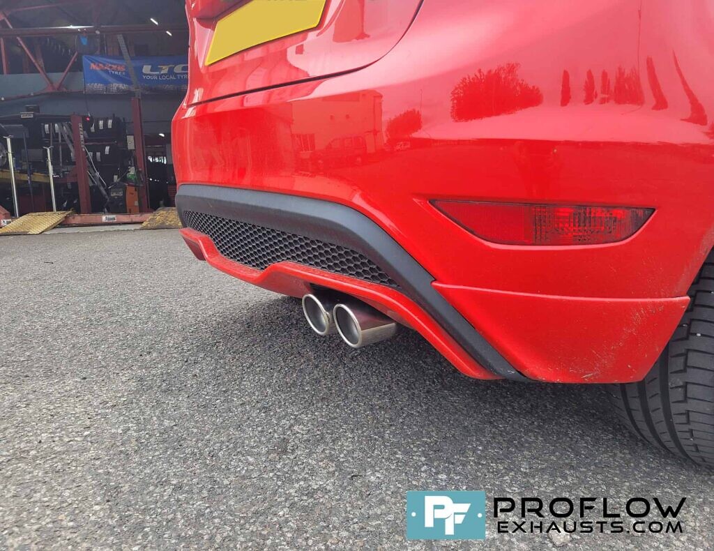 Proflow Exhausts Stainless Steel Back Box With TX036R Tailpipe For Fiesta ST (7)
