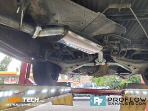 VW Transporter T4 Stainless Steel Exhaust Full System Dual Exit And Twin Tailpipes (7)