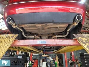 Proflow Custom Made Stainless Steel Back Boxes Dual Exit Exhaust For Jaguar S Type (5)
