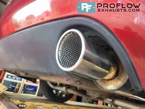 Proflow Custom Made Stainless Steel Back Boxes Dual Exit Exhaust For Jaguar S Type (6)