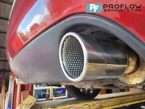 Proflow Custom Made Stainless Steel Back Boxes Dual Exit Exhaust For Jaguar S Type (7)