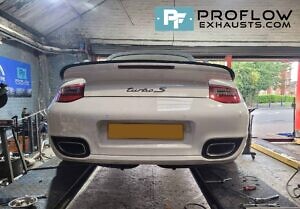 Proflow Custom Built Stainless Steel Full X Cross Type Exhaust System For Porsche 911 Turbo S (1)