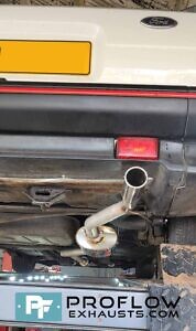 Proflow Custom Exhaust Built With Stainless Steel For Vintage Ford Fiesta XR2 MiddleRear (6)