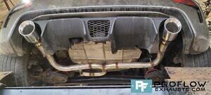 Stainless Steel Exhaust For Fiat 500 Abarth 595 Flex Middle And Rear Dual Back Box Delete With TX26 Tailpipes (1)