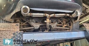 Mazda MX5 Stainless Steel Exhaust Middle And Dual Rear With TX026 Tailpipes Proflow Exhausts (3)