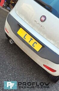 Proflow Custom Exhaust For Fiat Punto Flex, Middle And Rear With TX021 Tailpipe Built From Stainless Steel (1)