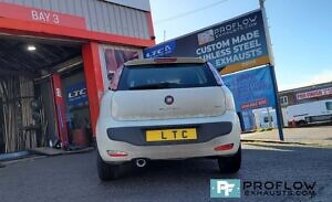 Proflow Custom Exhaust For Fiat Punto Flex, Middle And Rear With TX021 Tailpipe Built From Stainless Steel (4)