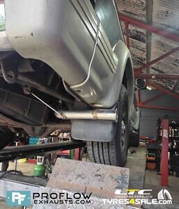 Mitsubishi Shogun Pajero Custom Exhaust Flex, Middle And Rear With Side Exit TX066 Tailpipe Made Stainless Steel Built By Proflow Exhausts (5)