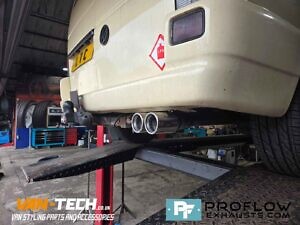 VW Transporter T4 Custom Exhaust Middle And Rear Dual Exit Twin Tailpipes TX004 Built From Stainless Steel (6)