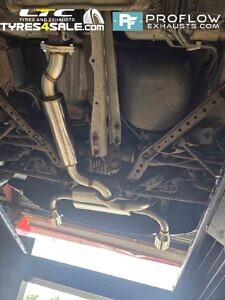 Mazda MX5 Stainless Steel Exhaust Middle And Dual Rear With TX025 Tailpipes Proflow Exhausts (6)